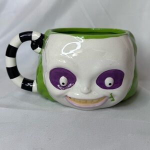 Paladone Beetlejuice Face Shaped Large Ceramic Mug Officially Licensed Merch